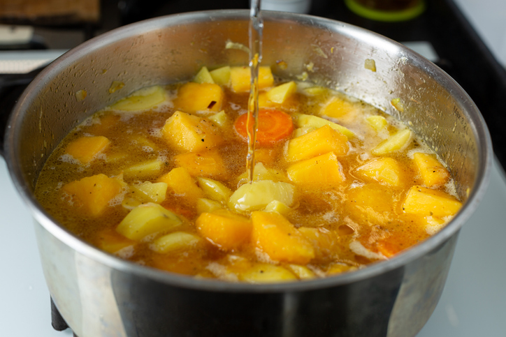 Soupe de légumes devenir paysanne paysan